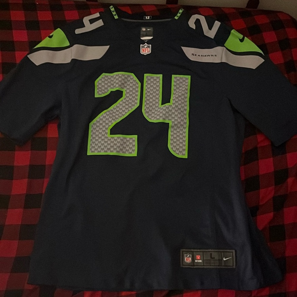 Seahawks jersey marshawn